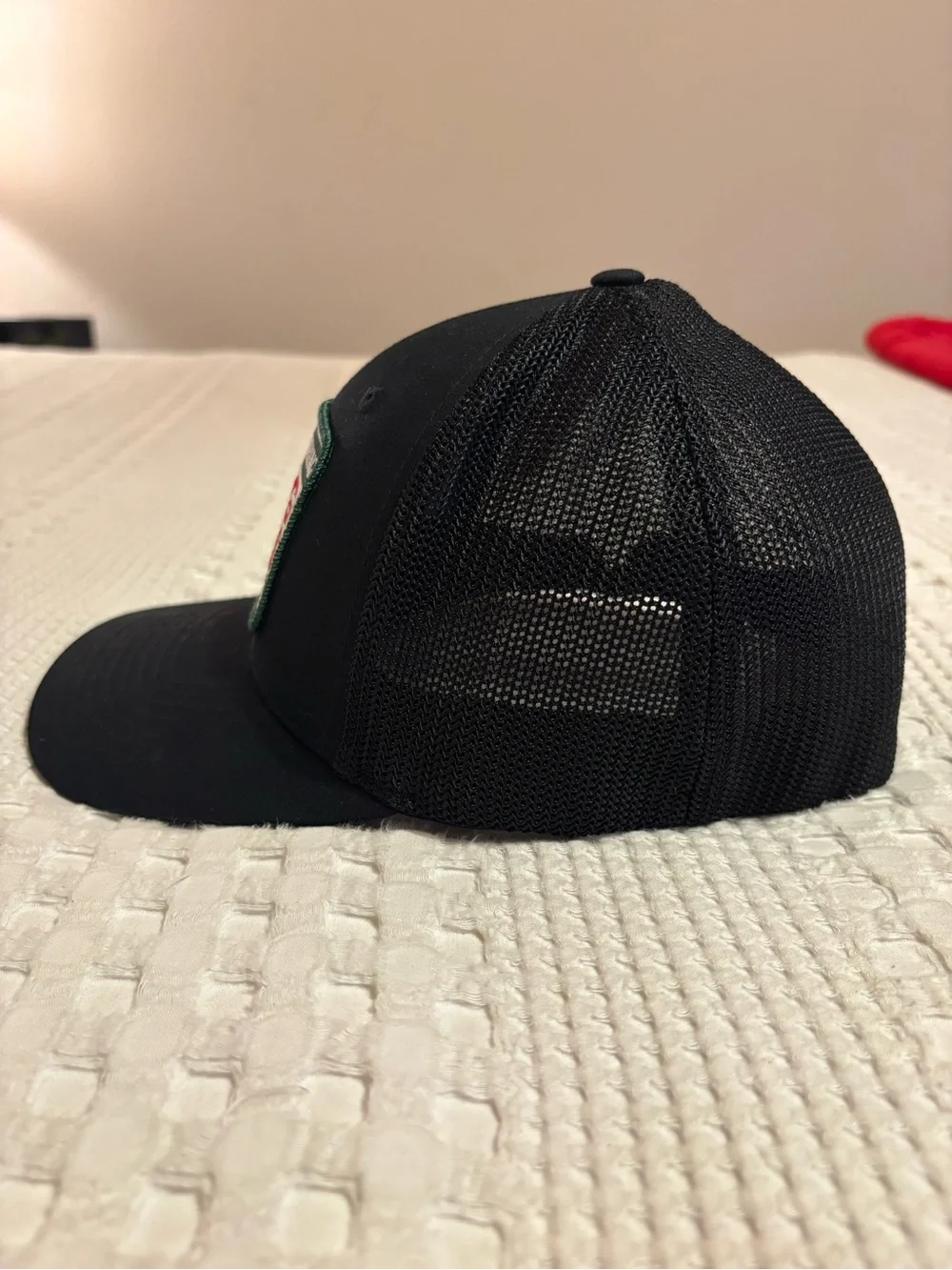 Hammond's Fishing Big Bass Black Patch Trucker Hat